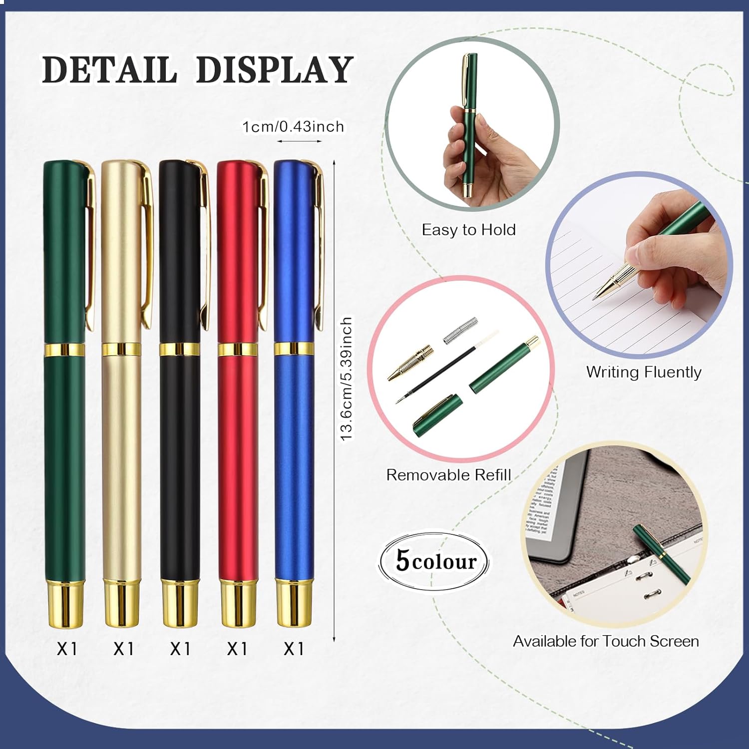 Chuangdi 20 Sets Employee Appreciation Day Office Gifts Spiral Notebook with Ballpoint Pen Thank You Group Gifts for Team Staff Teacher Student Coworker Office Supplies