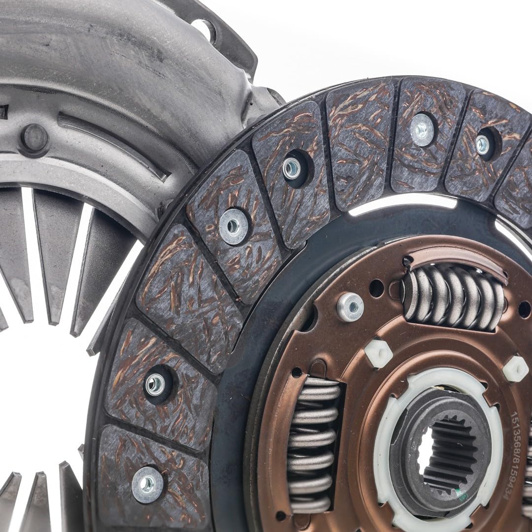 RIDEX 479C0074 Kit de embrague con cojinete de desembrague con plato de embrague Compatible con FIAT GRANDE PUNTO 199