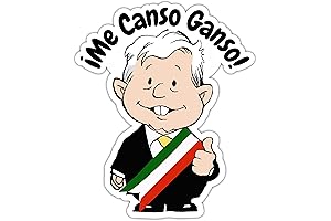 3" x 4" AMLITO Decal: Show Your Support with a Hilarious AMLO Sticker