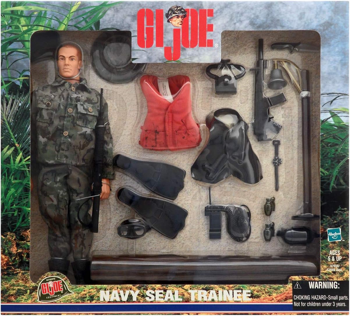 GI Joe NAVY SEAL TRAINEE 12" Action Figure (2000 Hasbro)