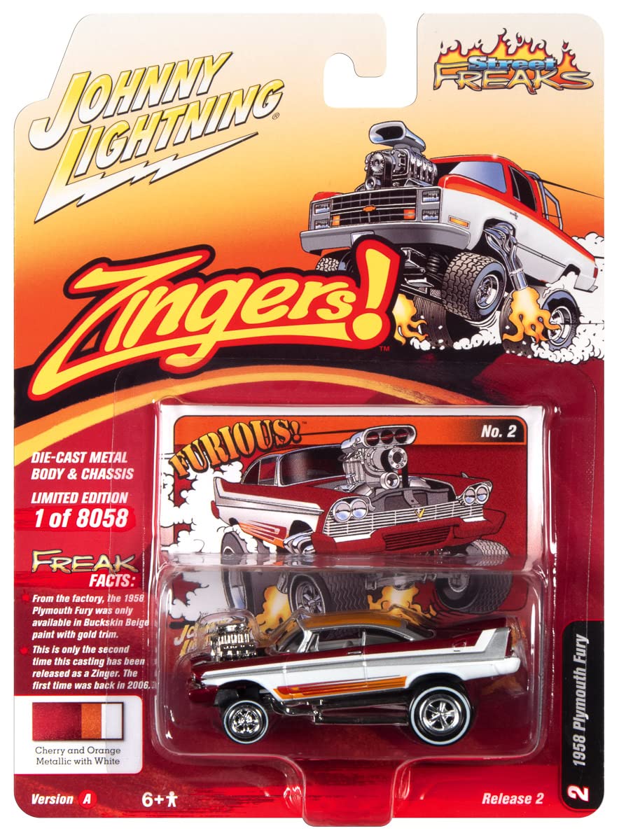 Amazon.com: Johnny Lightning Street Freaks 2022 Release 2 Set A