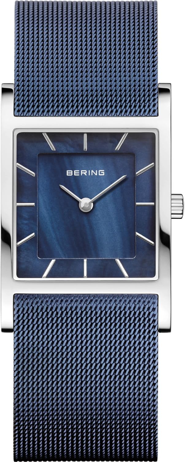 BERING Orologio Analogico al Quarzo Donna con Cinturino in Acciaio Inossidabile 10426-565-S