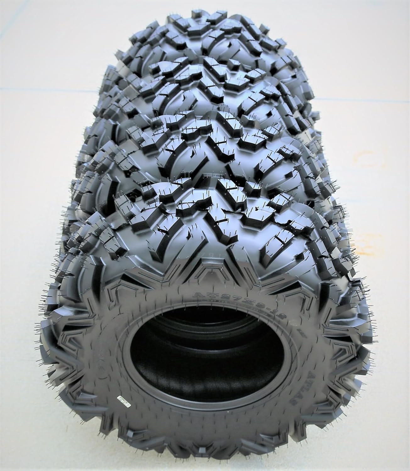 Forerunner Atlas A/T ATV UTV All-Terrain Off-Road Tire-27x9.00-12 27x9-12 27x9x12 52F Load Range 6 Ply BSW Black Side Wall