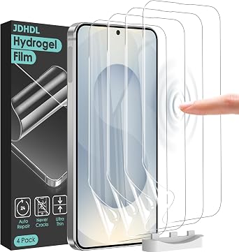 4 Pack for Samsung Galaxy S25 Edge Screen Protector, Flexible Film Screen Protector for S25 Edge, Easy Installation, Auto-Repair NOT GLASS