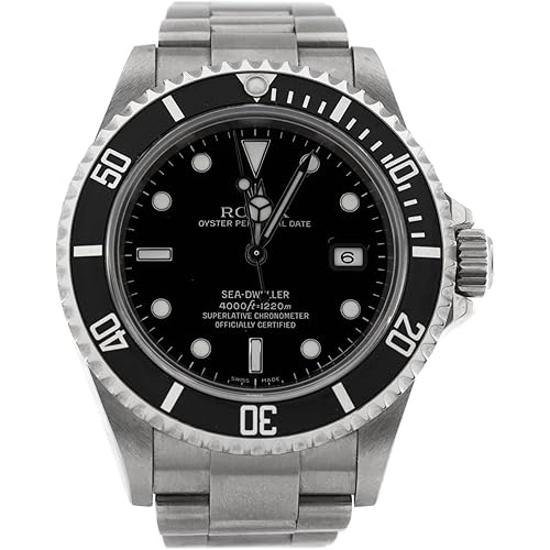 Rolex, Pre-Loved Oyster Perpetual Sea-Dweller Automatic Watch Stainless Steel 40