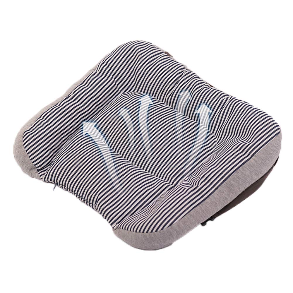 AIZYR Cuscino del Sedile, Cuscino Sedile Coccyx - Rivestimento in Tela Boutique di Superficie, 17.32 "* 16.93" * 2.36" / Postura Seduta Corretta, Coibentato E Traspirante