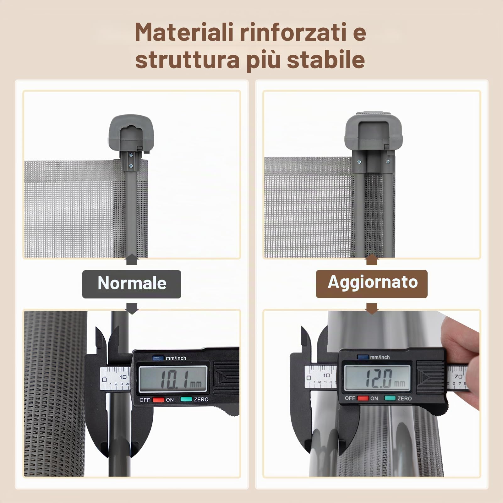 HollyHOME Cancello retrattile per scale, 300 cm, extra largo, con una sola mano, cancelletto di sicurezza per bambini e animali domestici, per interni ed esterni, grigio