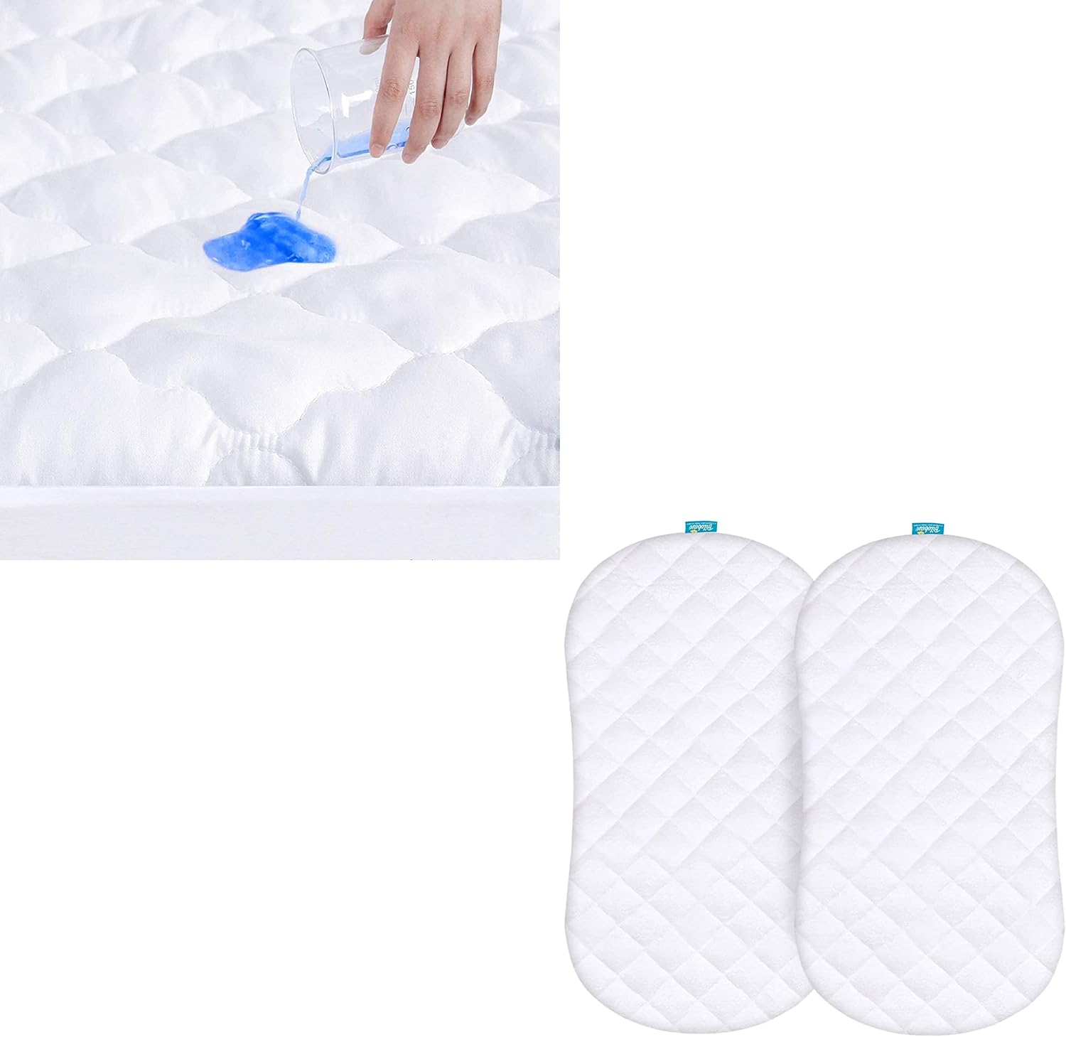 Waterproof Crib Mattress Protector Quilted &