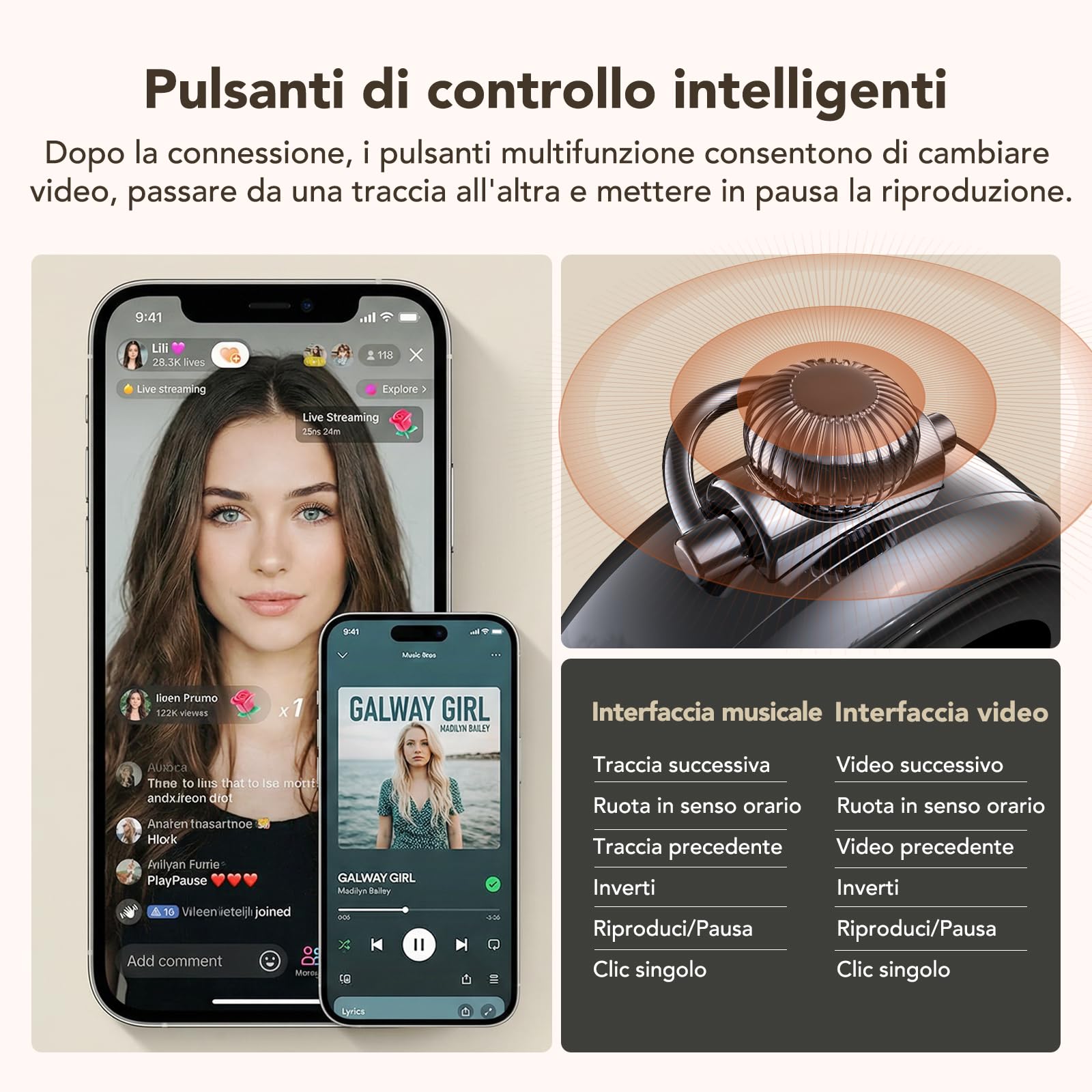 Auricolari Traduttori N03 con Chatbot AI, Cuffie Hi-Fi per Traduzione con 134 Lingue e 7 Modalità, Bluetooth 6.0 Design a Orologio da Tasca, Touch Screen, per Ufficio, Sport, Studio - Argento