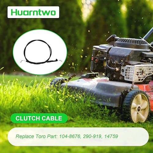 Miniatura 3 de 104-8676 Cable de freno para cortacésped Toro