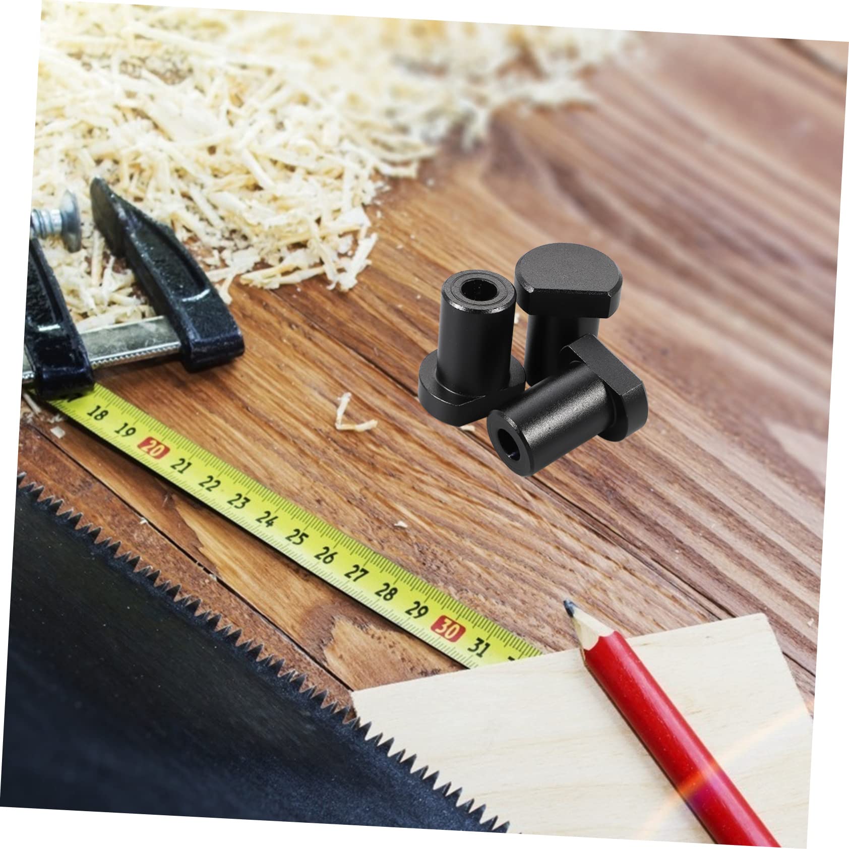 2 Bank-Hundeklemmen Aus Aluminiumlegierung – 3-stufig Verstellbar, Für 20 Mm Werkbanklöcher, Max. 60 Mm Spannkraft