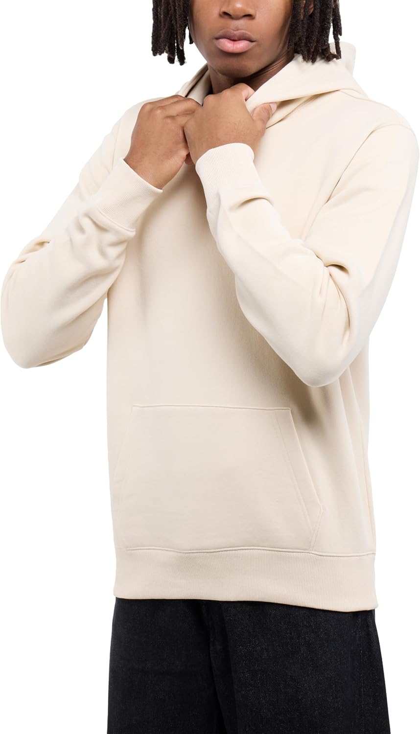 X RAY Men's Fleece Pullover Hoodie, Soft Mid-Weight Long Sleeve Mens Sweatshirt with Pocket for Fall and Winter - Image 5