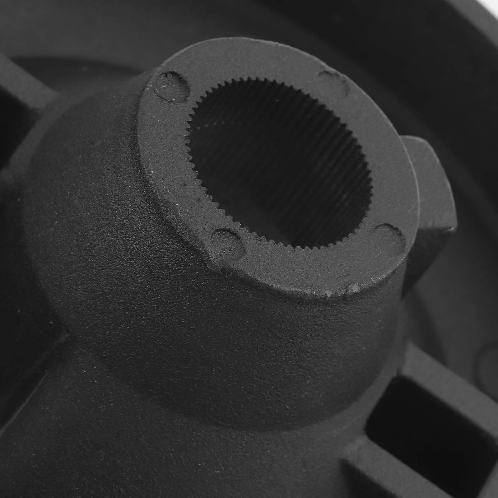 KIMISS Adaptador de cubo de volante, Kit de adaptador de cubo de volante de base de reajuste de volante de coche apto para E46 MOMO NRG XH-6196-E46