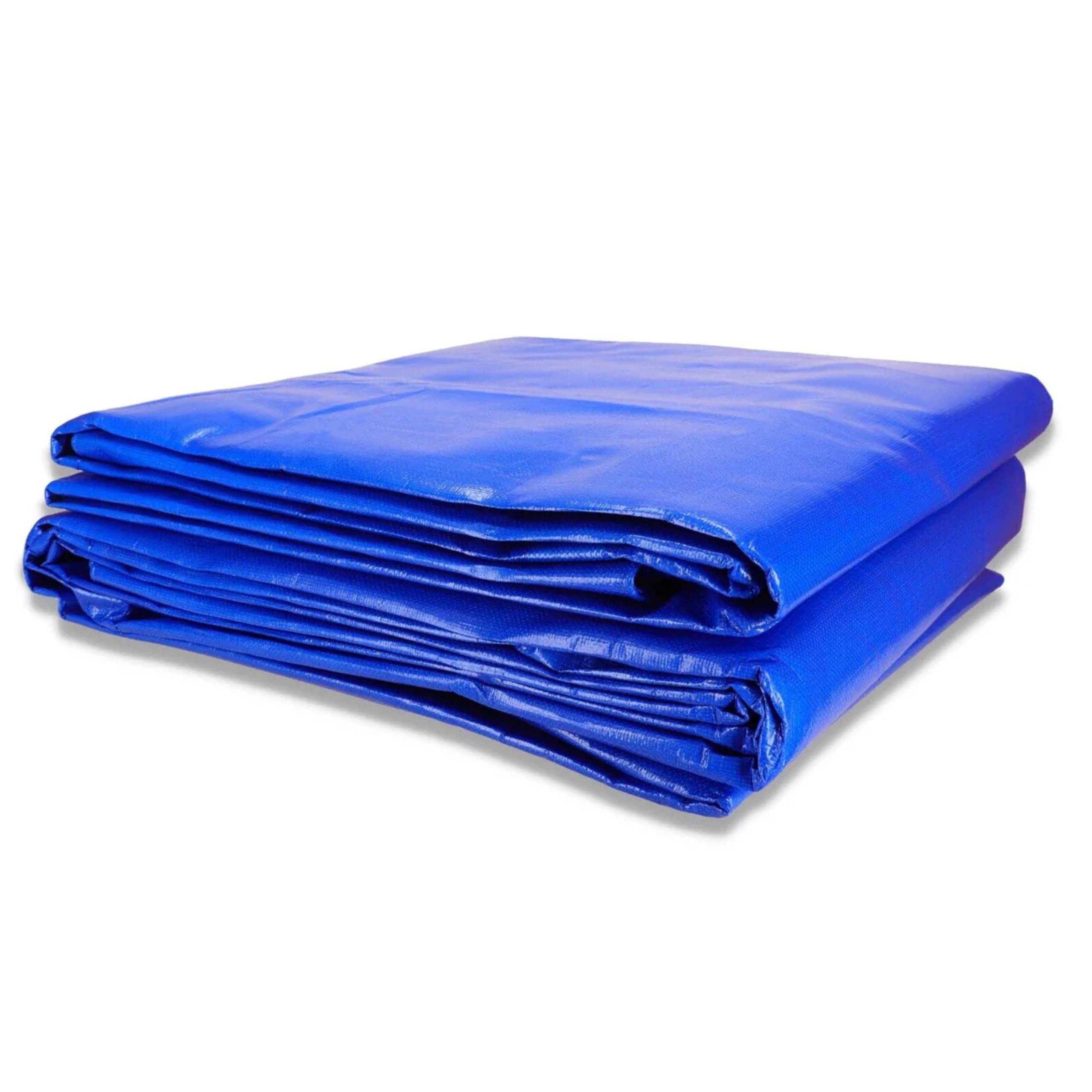 Sponsored Ad - Premium 12x10ft Blue Tarpaulin, Thadika, 120 GSM Virgin Tharpai Sheet, Heavy Duty Waterproof Tadpatri Cover with Reinforced Eyelets & UV Protection, Ideal for Trucks, Farms & Home Use, 1 Sheet