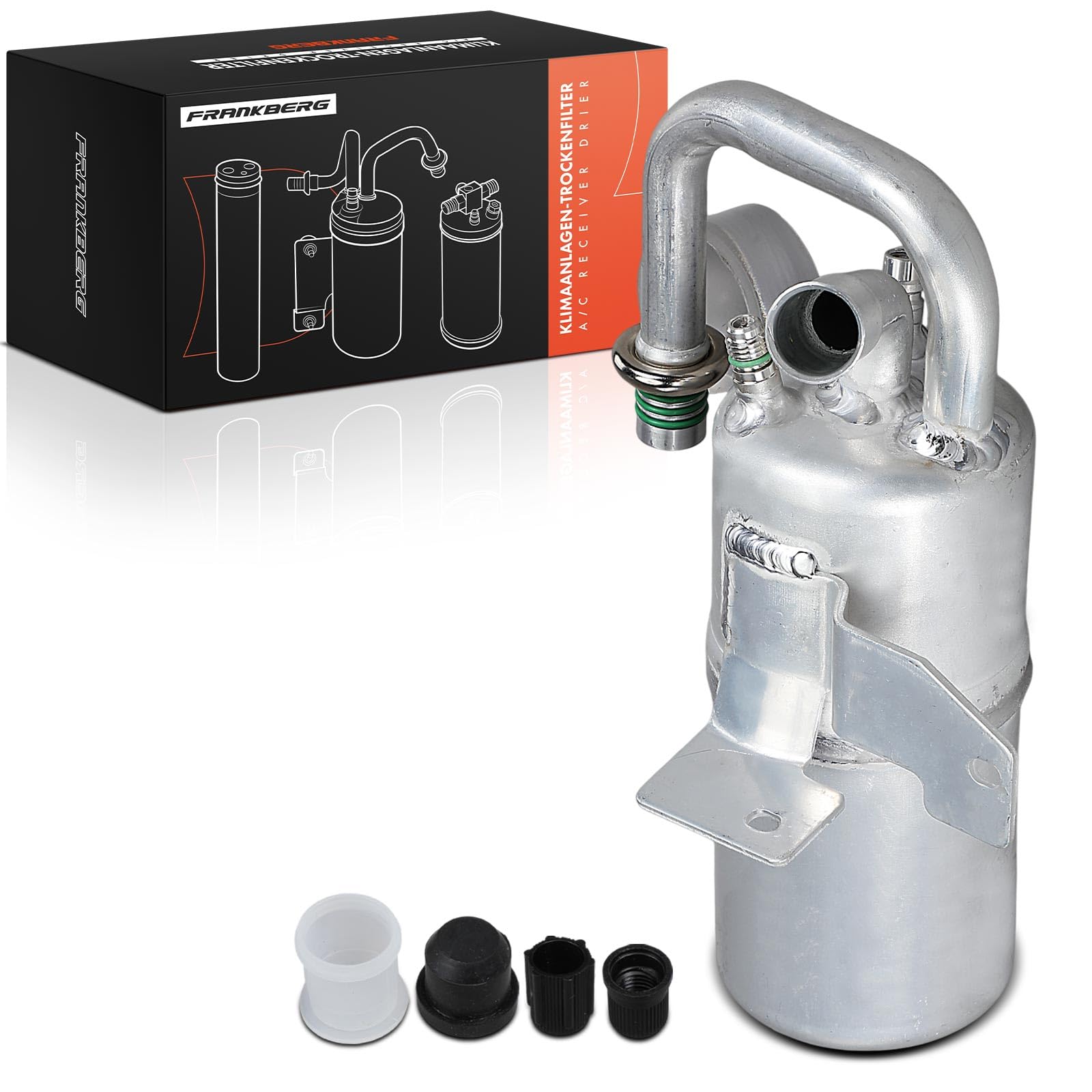 Frankberg Essiccatore Impianto di climatizzazione Compatibile con 2 DY 1.4L Fiesta V JD JH 1.4L Fiesta V JD JH 1.2L Fusion JU 1.4L 2 DY 1.2L Replace# 1209041,1148935