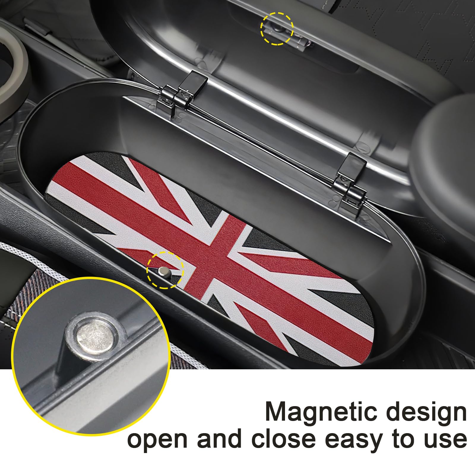 Scatola portaoggetti console centrale Vassoio organizer bracciolo per Mini Cooper Aceman J01 J05 2024 2025 Accessori cambio automatico Vano portaoggetti nella console centrale Mini accessori