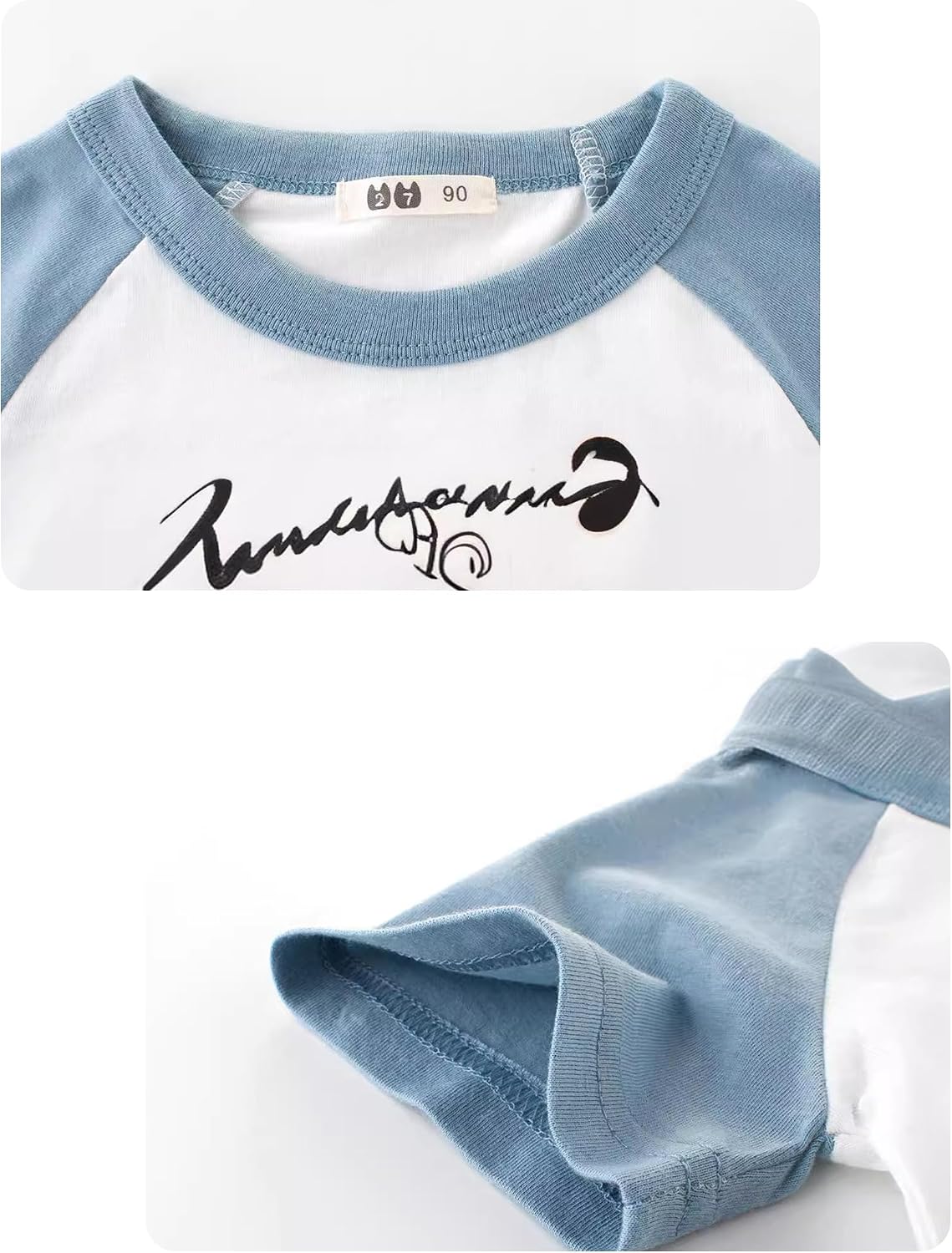 Toddler Boy Shirts Boys Cotton Short Sleeve T-Shirt, 3 Packs Printed Kids Crewneck Tees, Summer Pullover Tops for 2-9Y