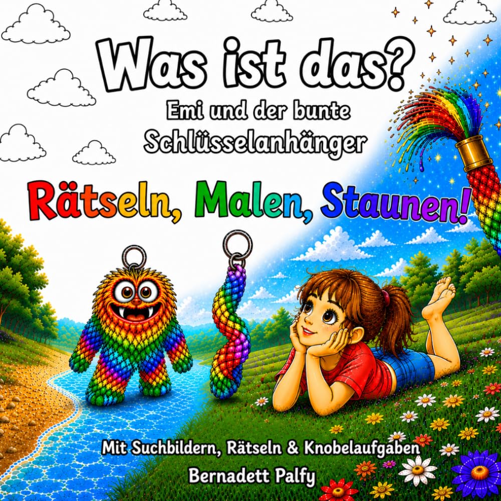 Was ist das?: Emi und der bunte Schlüsselanhänger - Rätseln, Malen, Staunen