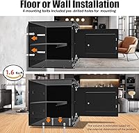 Vista 6 de [ 1.6 Cu.ft. ]PATRON Fireproof Safe for Home,Document Safe Box Office,Digital Security Home Safes,Cabinet Safes for Money Cash,Wall Safes with