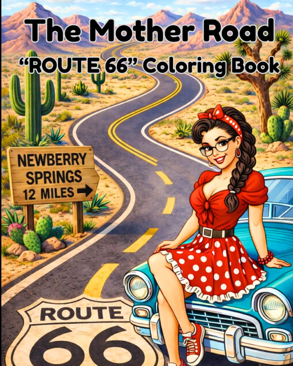 The Mother Road: "Route 66" Coloring Book