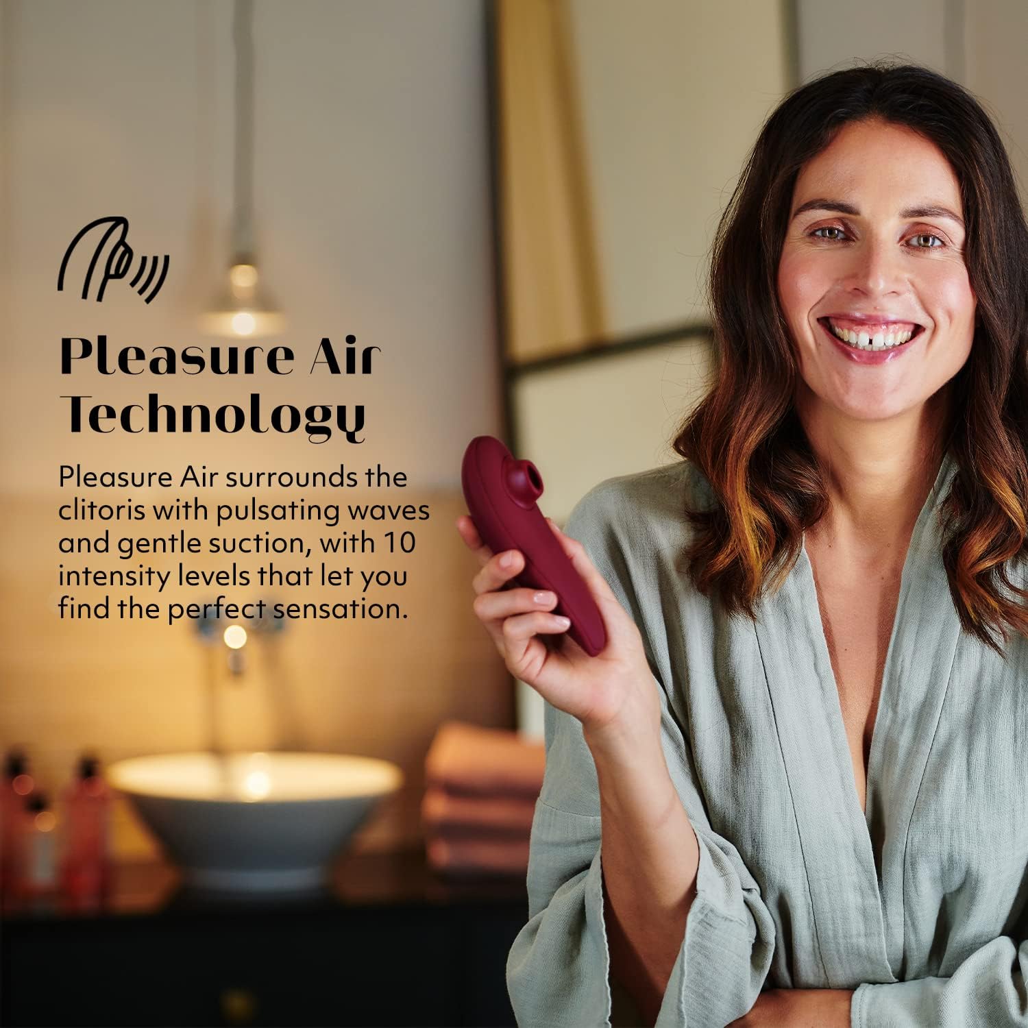 Womanizer Classic 2 Clit Sucker Sex Toys for Women | Clitoris Vibrator | Clitoral Stimulator Adult Toys | 10 Suction Speeds | Sexual Pleasure Tools for Women | Sex Accessories for Couples | Bordeaux