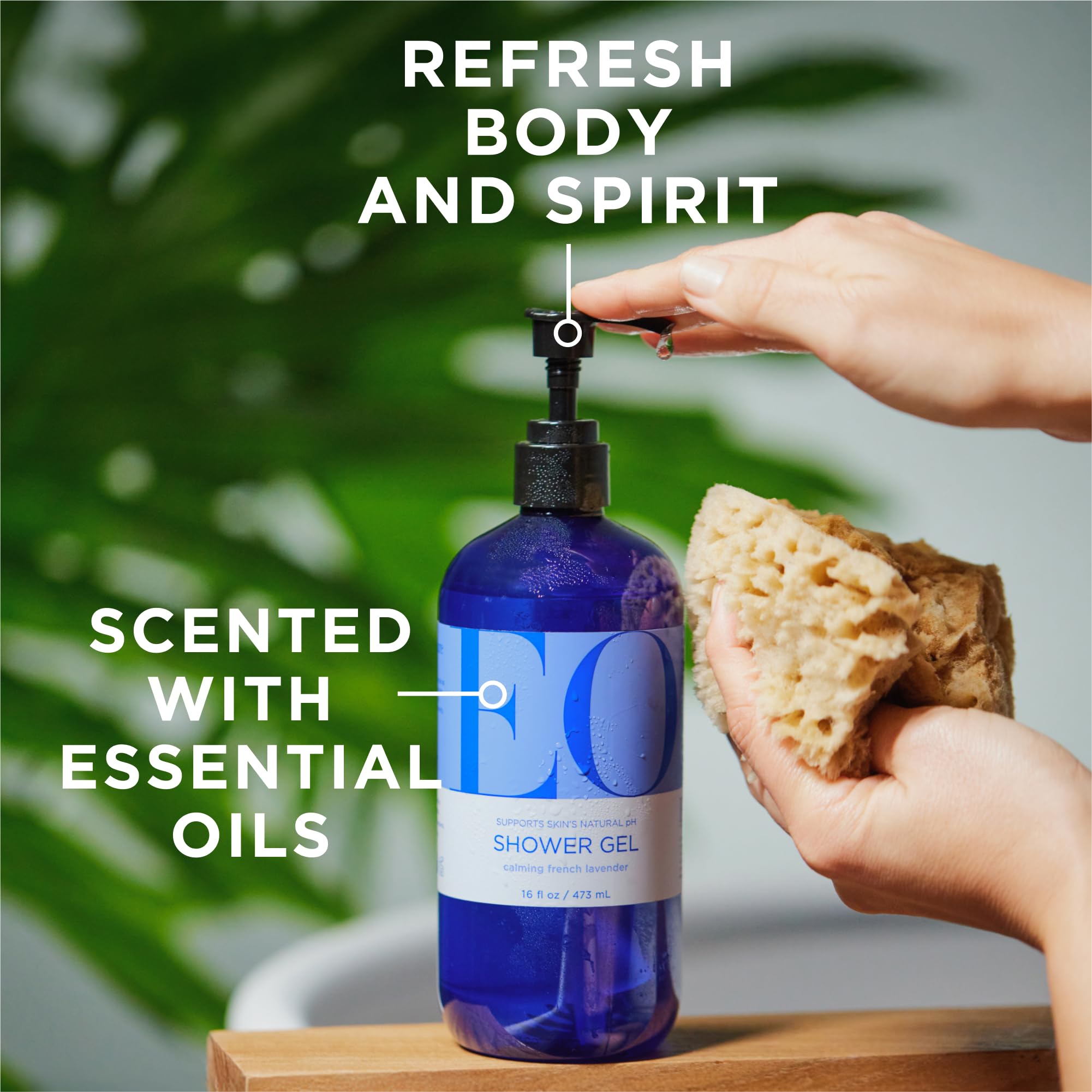EO Shower Gel Body Wash with Vegetable Glycerin and Vitamin A