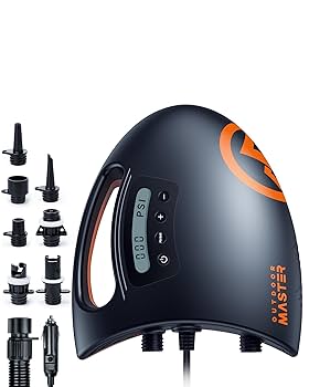 OutdoorMaster 電動エアーポンプ Amazon.co.jp: OUTDOORMASTER電動エアーポンプ 空気入れ