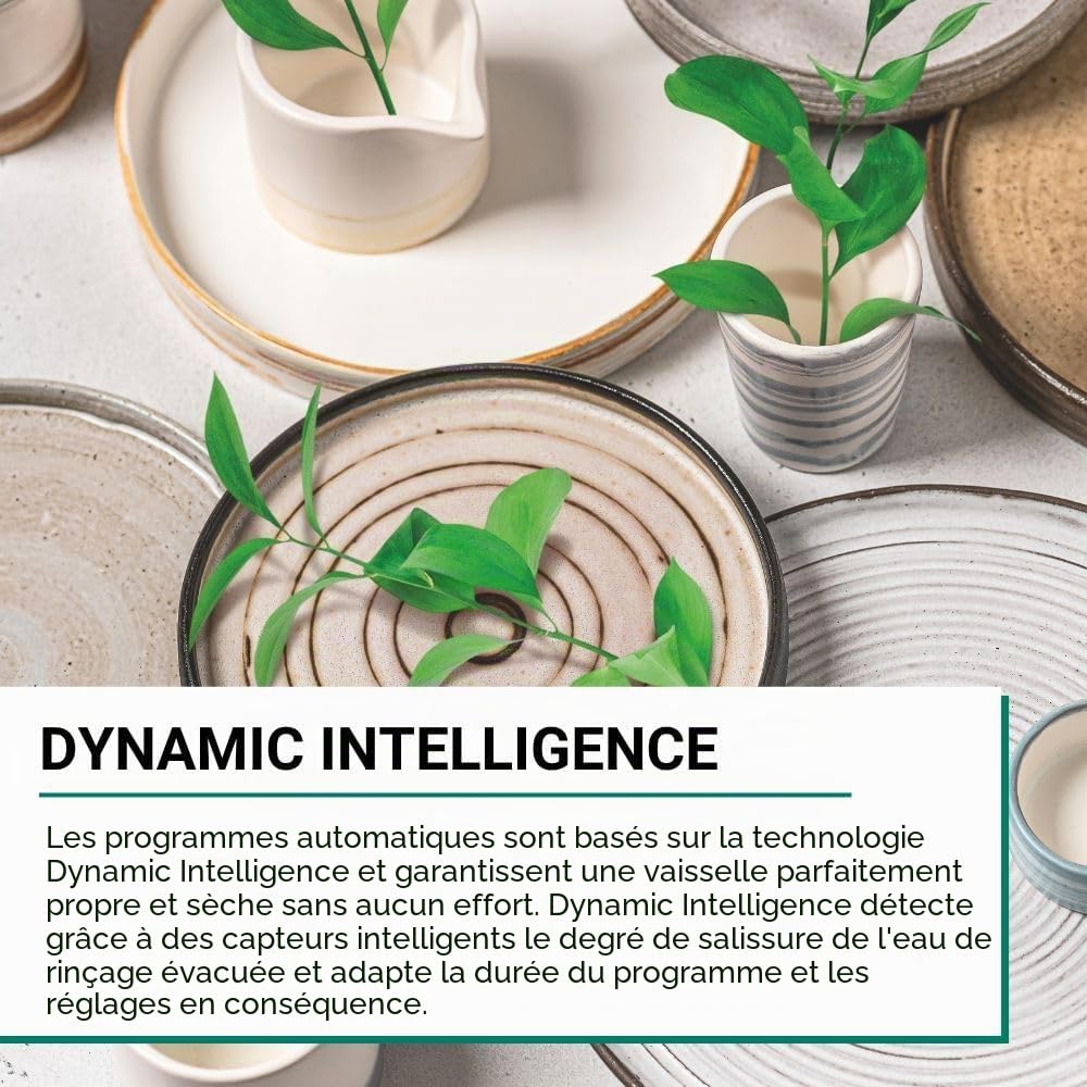 Bauknecht BK6IC11BS7LA0 Lave-vaisselle entièrement intégré (45 cm), ActiveDry, programme capteur, PowerClean, tiroir à couverts, programme d'hygiène, protection complète de l'eau, lumière sur sol