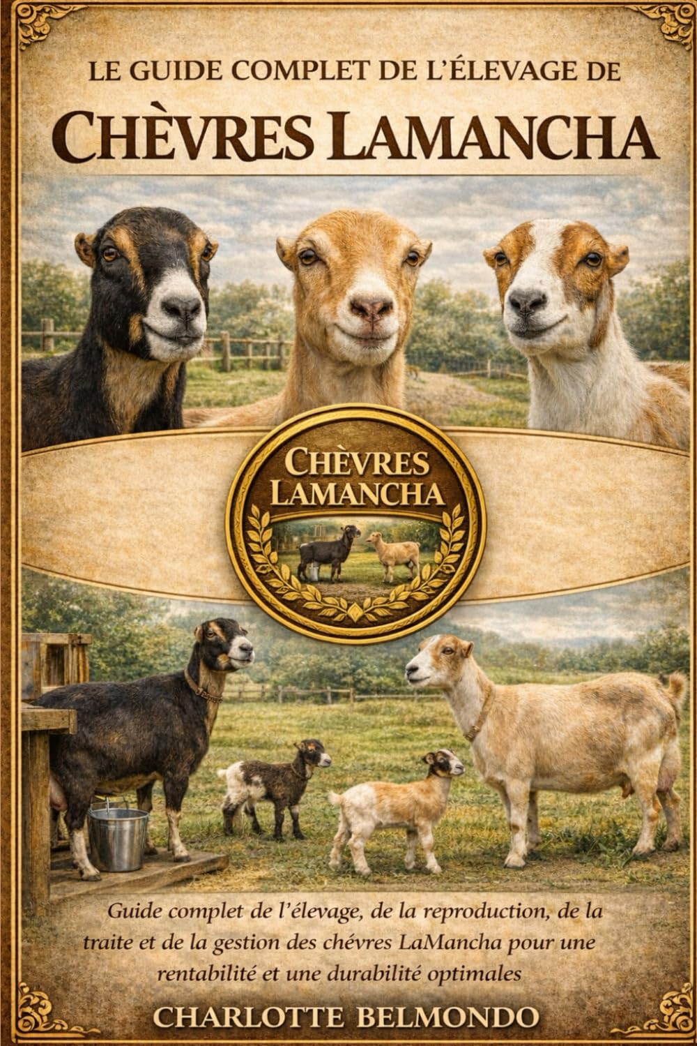 LE GUIDE COMPLET DE L'ÉLEVAGE DE CHÈVRES LAMANCHA: Guide complet de l'élevage, de la reproduction, de la traite et de la gestion des chèvres LaMancha pour une rentabilité et une durabilité optimales