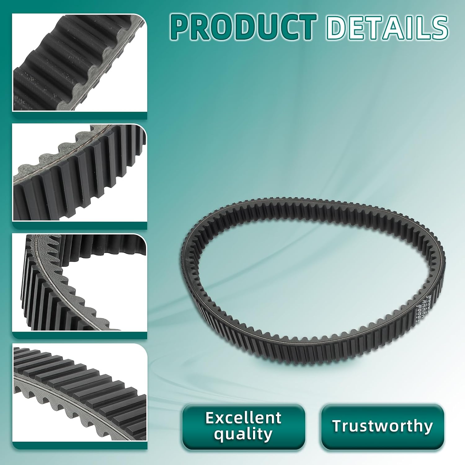 AUTOKAY Drive Belt 0823-391 fit for Arctic Cat Wildcat X 4X 1000 2013-2019 0823-496