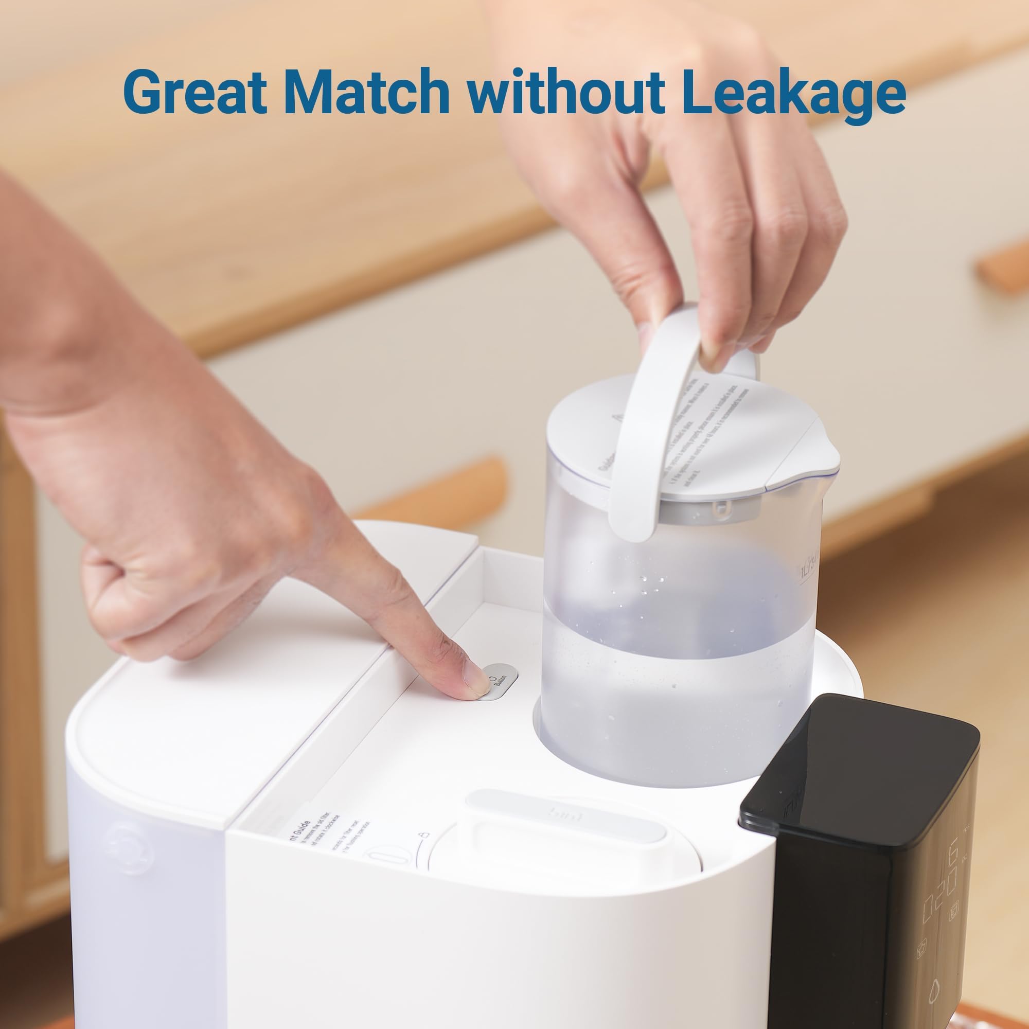 Maxblue MB-PWT Reinwassertank für WD-C1H Umkehrosmosesystem, Tragbares Reinwassertank, BPA frei, 1L