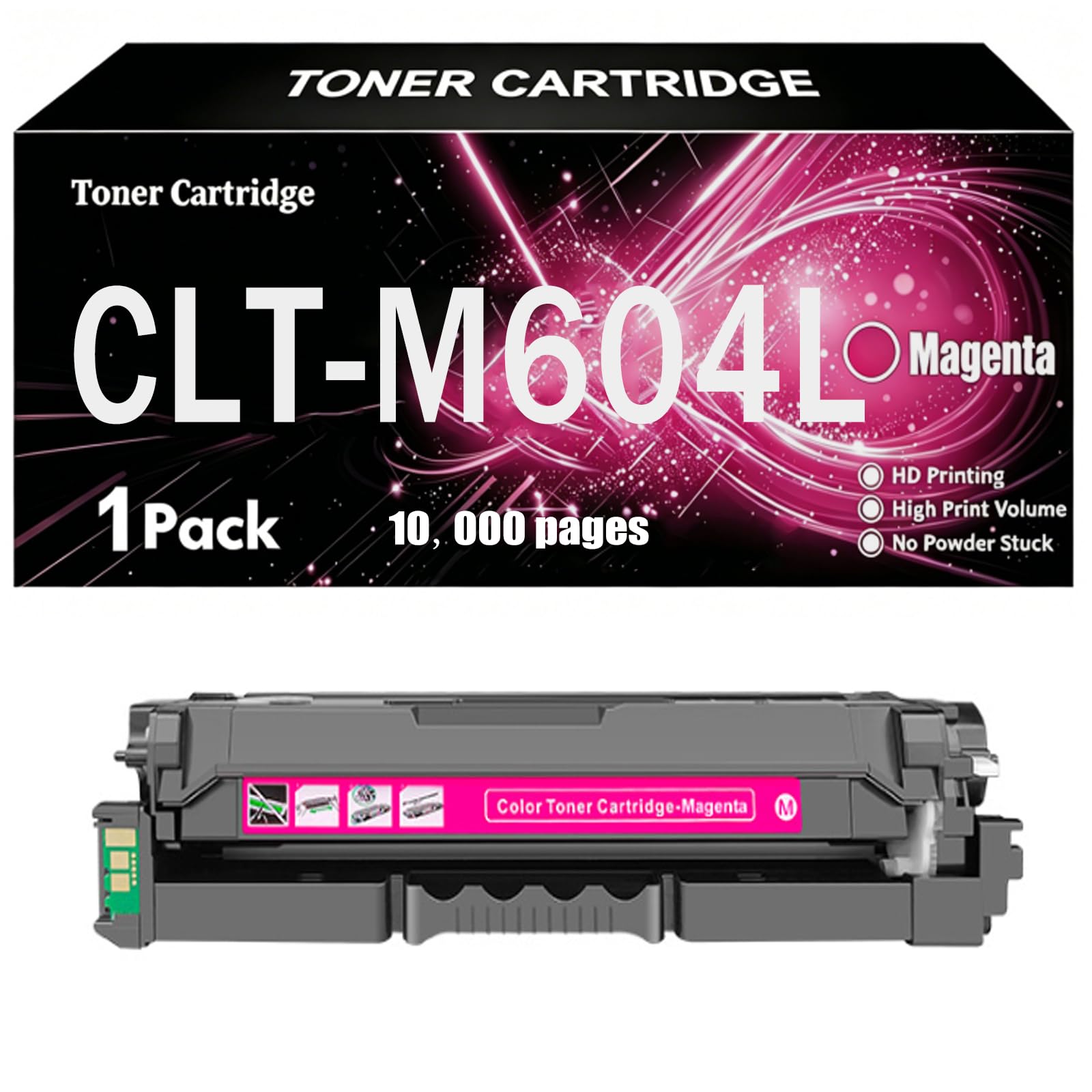 Cartuccia di Toner Compatibile CLT-K604L per Samsung con Chip