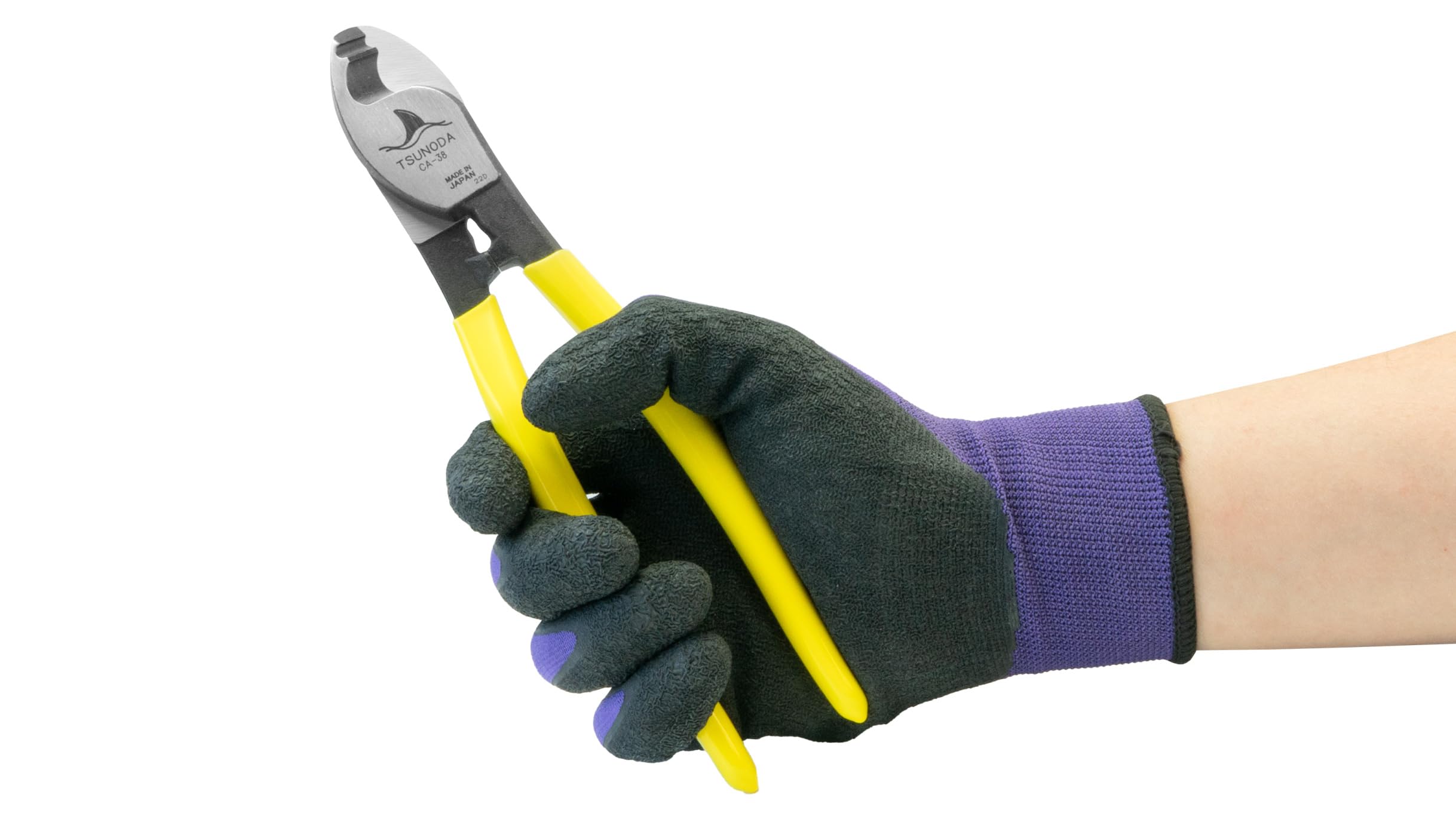 Tsunoda Kabelschneider, CA-38, gelb, 8-Inch