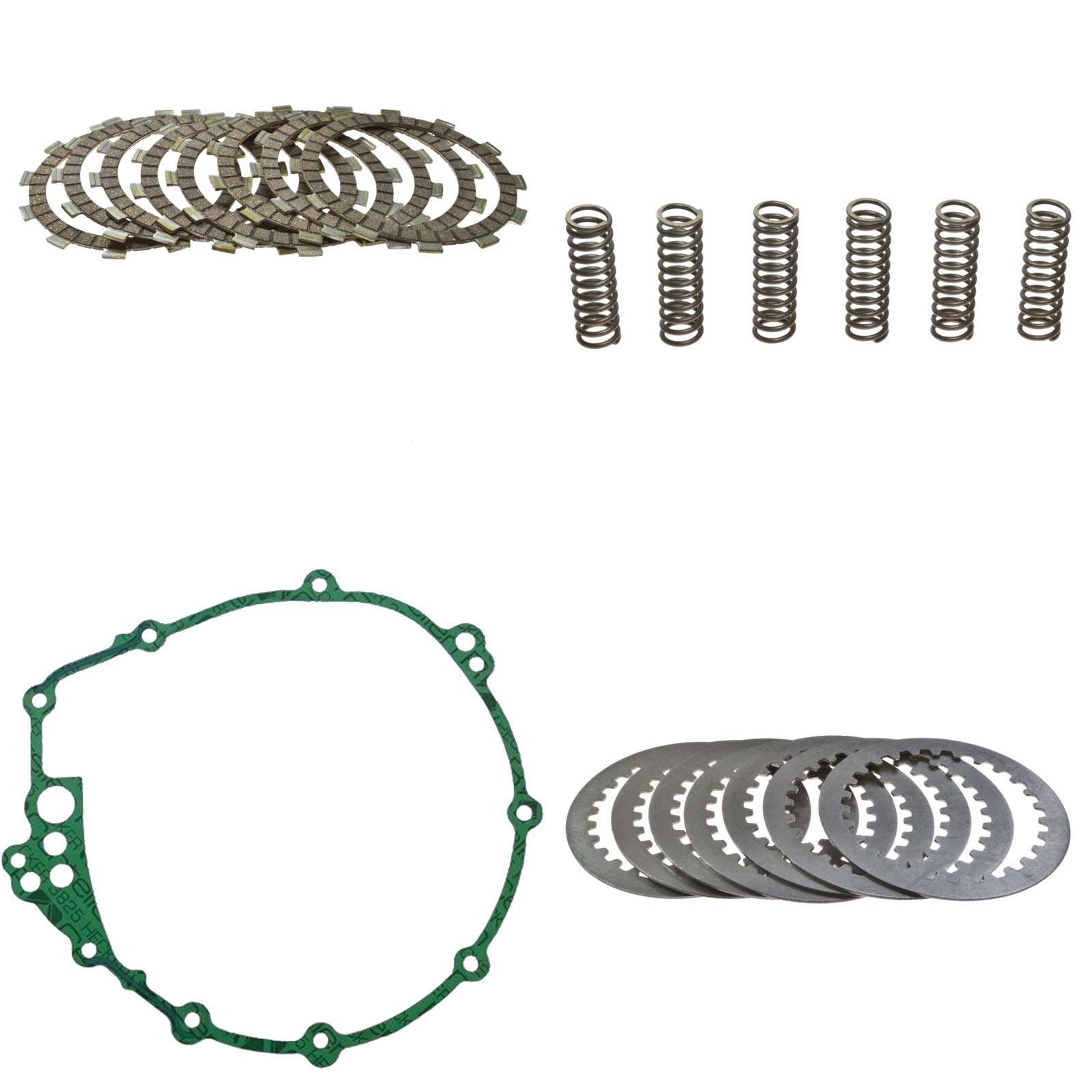 Kupplung Für Yamaha FZ6 600 N 2004-2007 Lamellen Scheiben Federn Dichtung 4068398235059