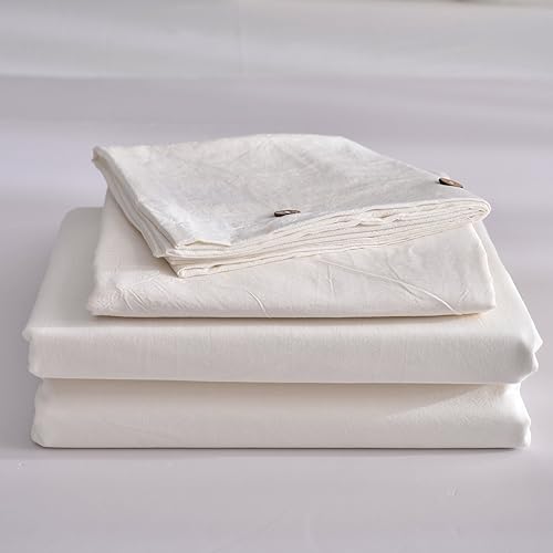 Miniatura 3 de Doffapd - Fundas de 3 piezas de edredón en algodón para cama King