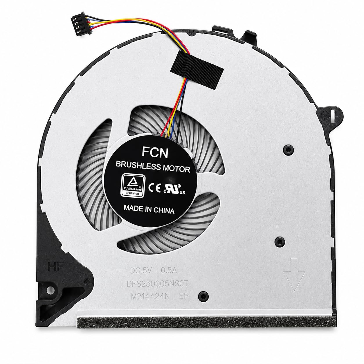Swiztek Laptop CPU Cooling Fan for HP 15s-du/dr/dw/dy, 15-DW0043DX, 15-GW/GU/GY/GR, 15s-du0096tu/du0002TX, 250/255 G8 G9, TPN-C151 Series, L52034-001-picture-23