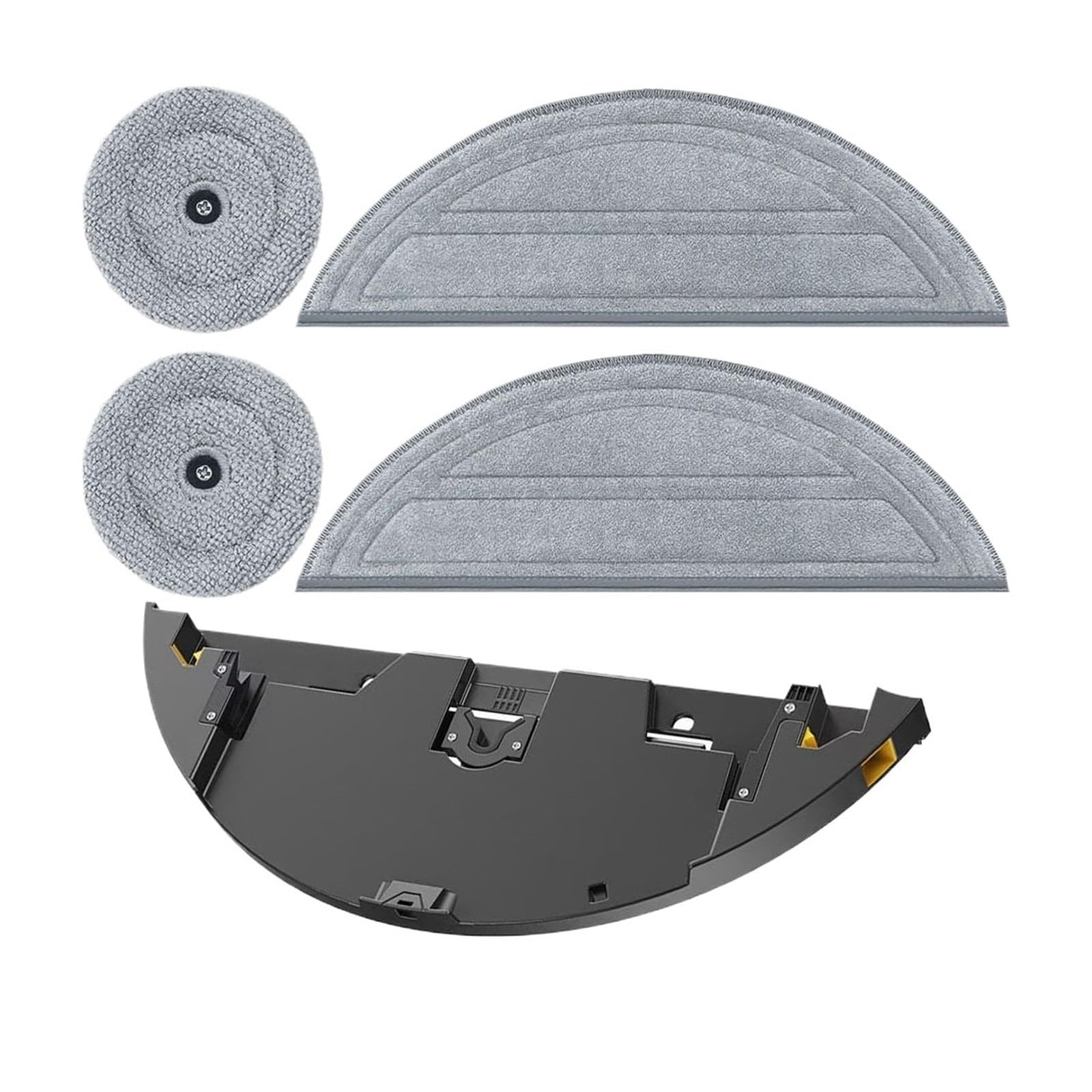 WNBMFSTYYU Mop Cloths Mop Holder,Compatible For Roborock Saros 10/G30/S9 MaxV Ultra ，Robot Vacuum Cleaner Mop Mount Accessories(5pcs)