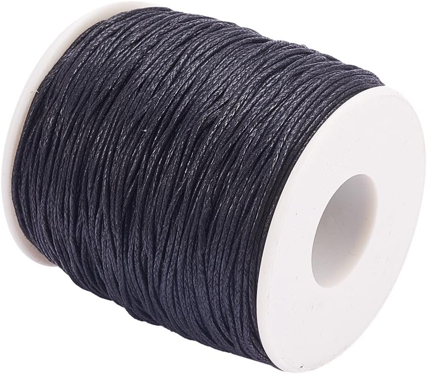 Waxed Cotton Cord 1mm/5m White - Foto 7