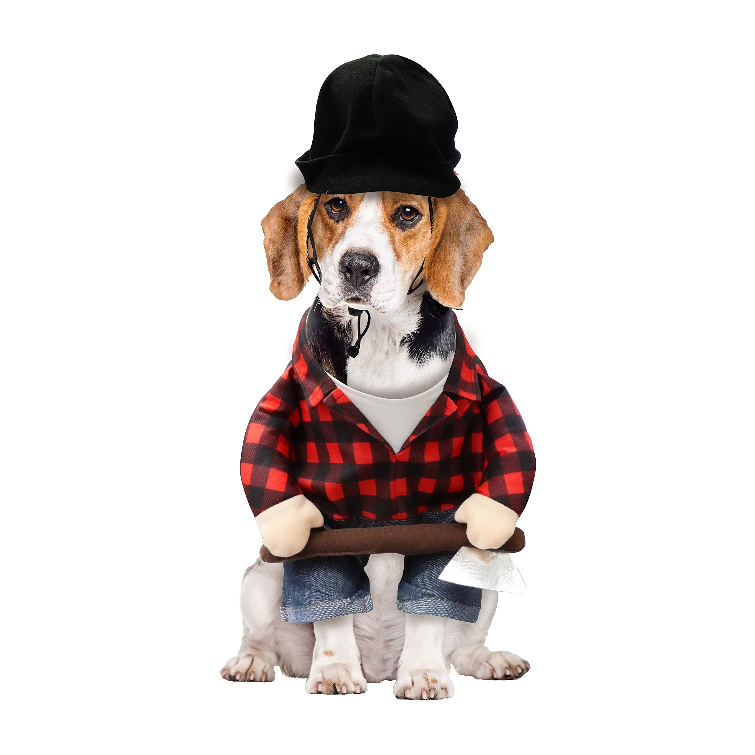 Best Furry Friends Lumberjack Dog Costume, Medium