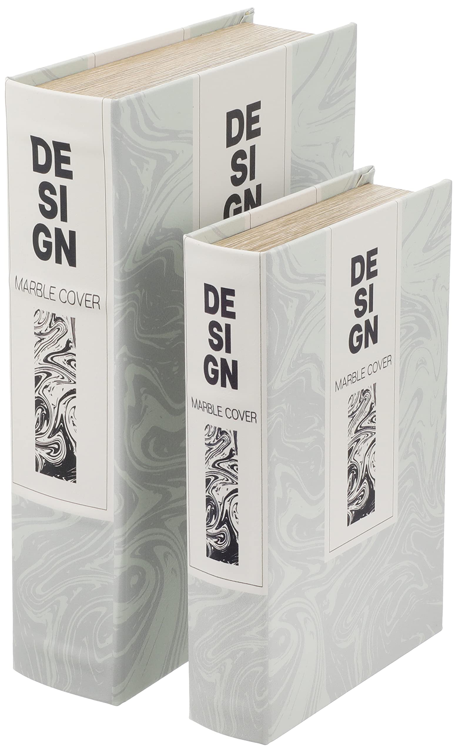 Amazon｜東洋石創 デザイン小物 BOOK BOX 2個セット L 21×7×30.5cm