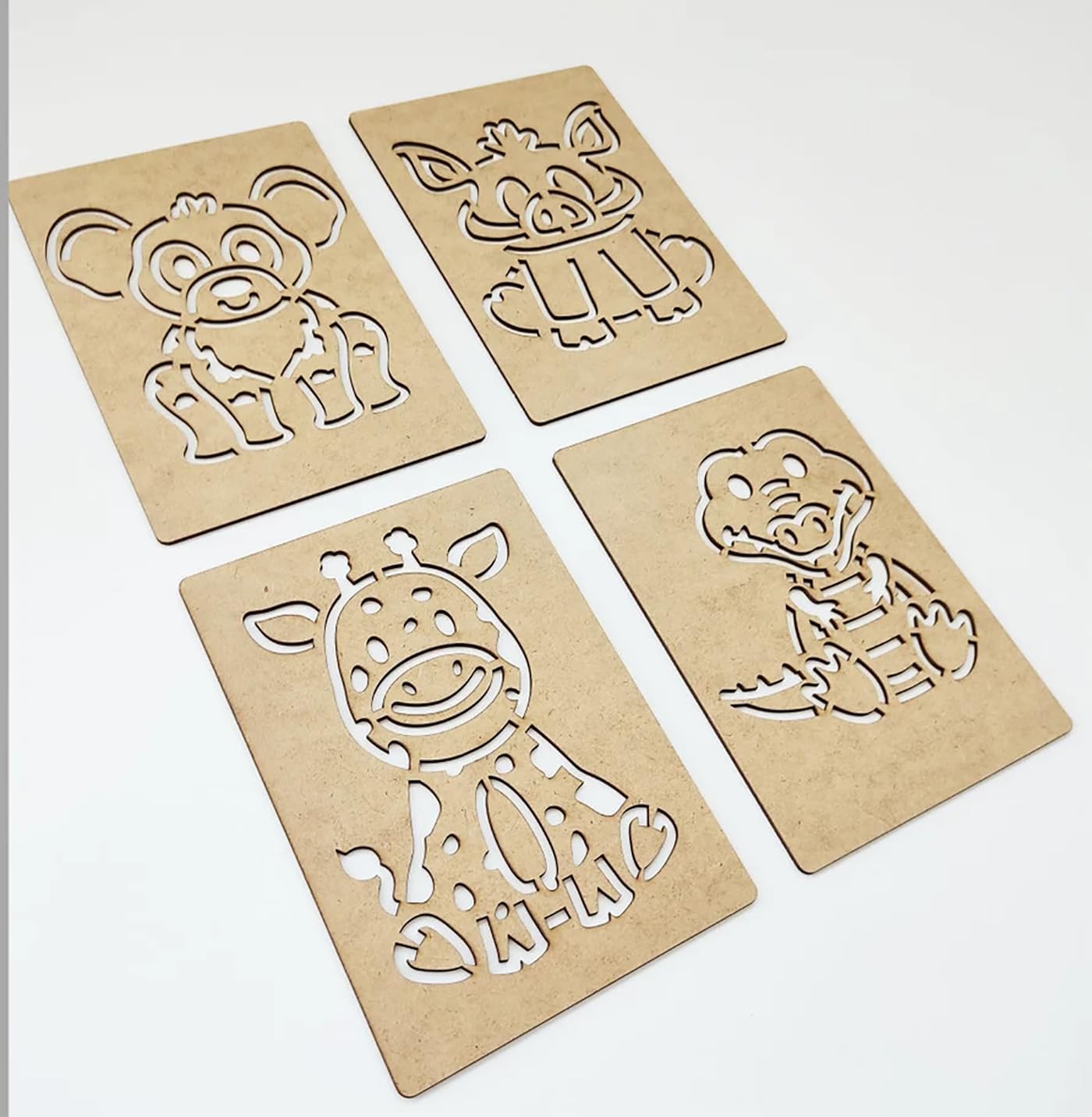 Cliths Montessori Safari Animals Template - 17 Line Templates for Learning About African Wildlife 2