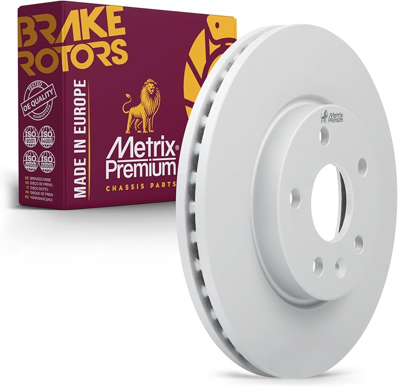 Disco de freio dianteiro METRIX PREMIUM CHASSIS PARTS 276 mm revestido para Chevrolet Sonic e outros modelos – 1 unidade