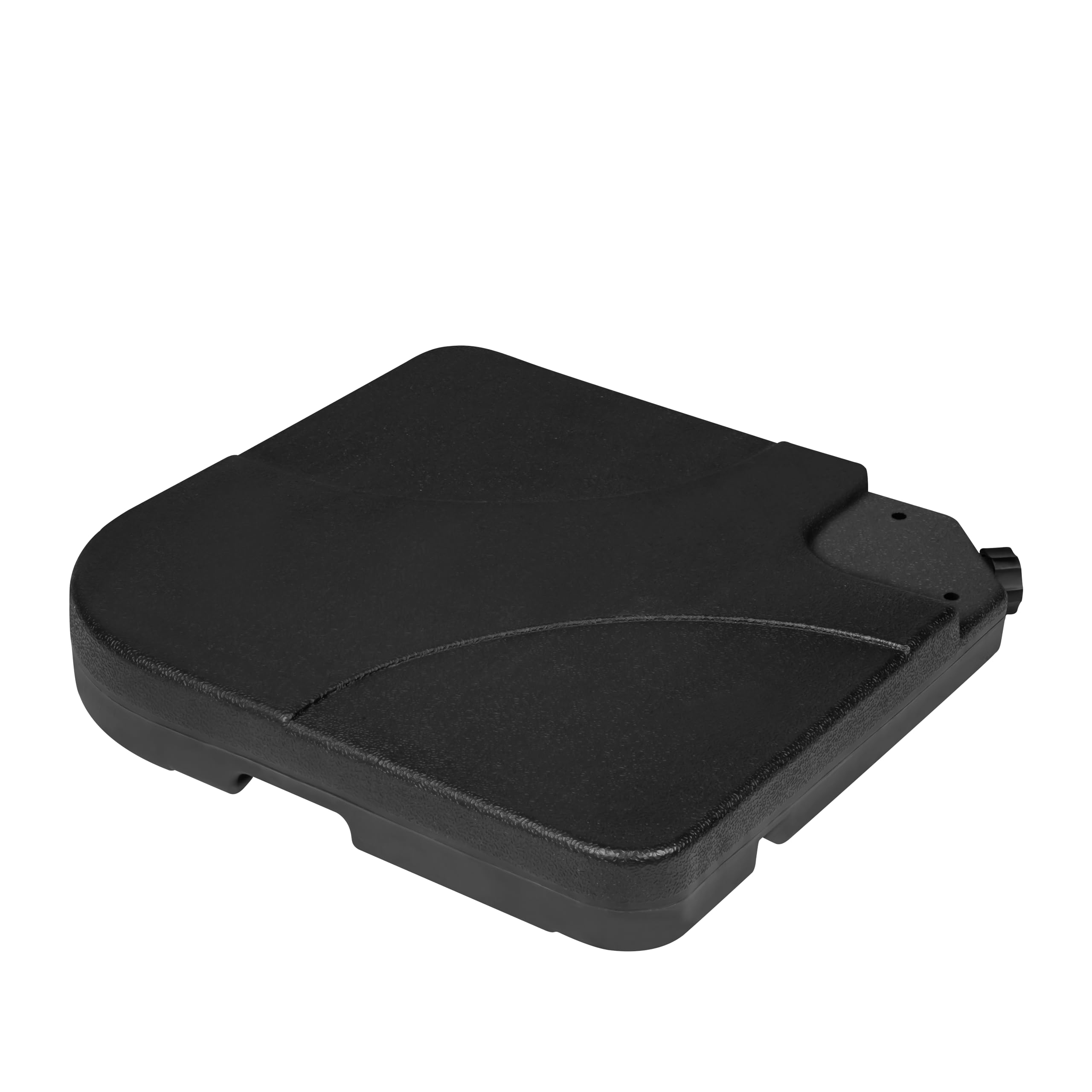 VONROC Sonnenschirmplatten Bardolino – Befüllbare Sonnenschirmplatten - 50x50 cm – Inhalt 15 l – 4 Stück für Ampelsonnenschirm
