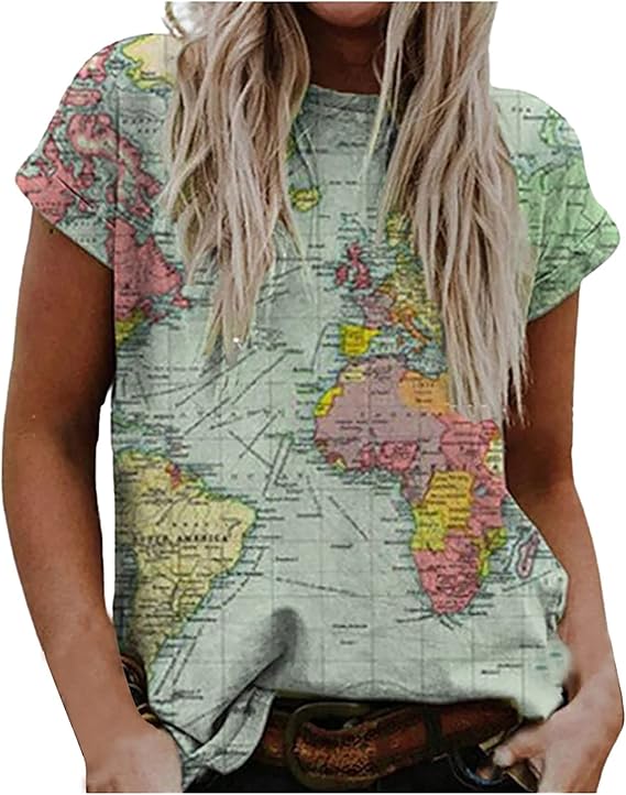 AYSDSKI Kurzarm T-Shirt Mädchen Sommer Kawaii Cart Produktbild-Vorschau 2