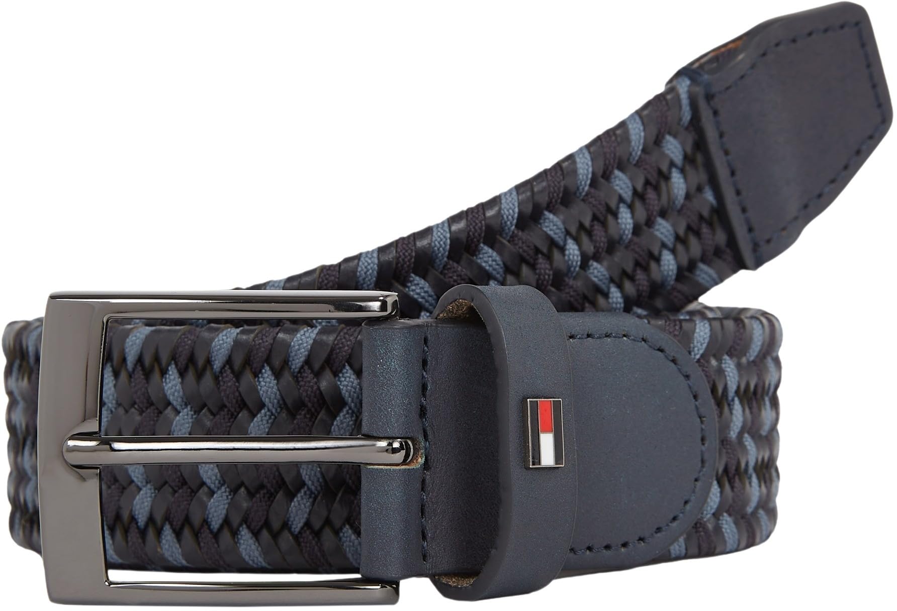 Tommy Hilfiger Adan New Elastic 3.5 Am0am12823 Cinturón fijo Hombre (Pack de 1)