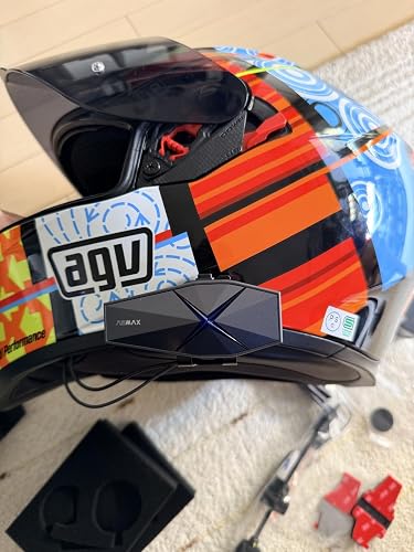 Amazon.co.jp: ASMAX F1 Pro バイク用 インカム ステラグレー 10人同時
