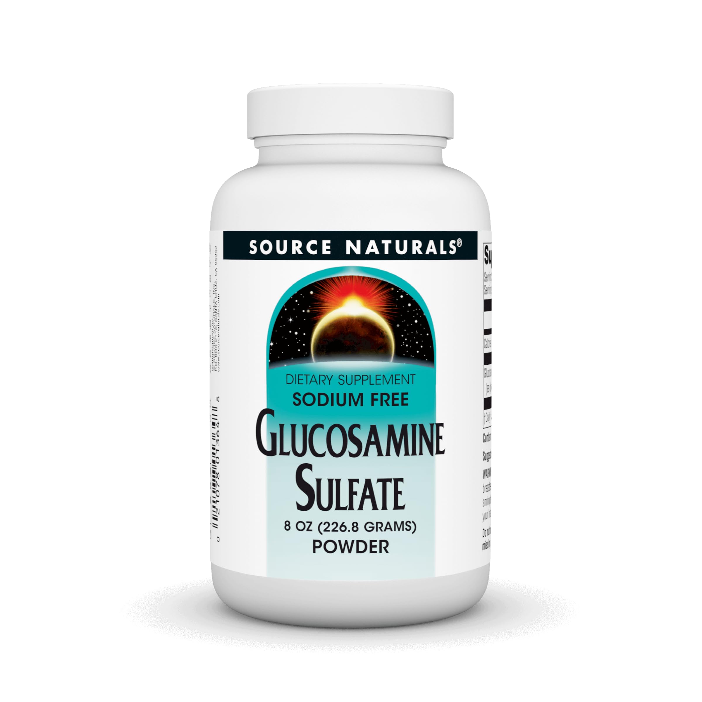 Source Naturals Glucosamine Sulfate, 8 oz Powder 8 Ounce (Pack of 1)