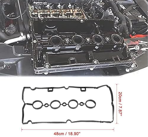 Miniatura 4 de VS50779R Junta de cubierta de válvula para Chevy Cruze 2011-2015 2009-2011 Chevy Aveo 2012-2018 Sonic 1.6L 1.8L L4 DOHC N/A Reemplazar VS50656
