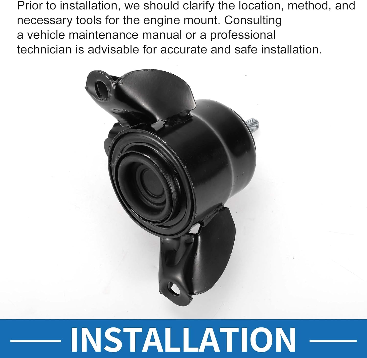 Engine Motor Mount No.218101R000 Engine Mounting for Hyundai Accent 2012-2014 for Hyundai Veloster 2012-2017 Metal