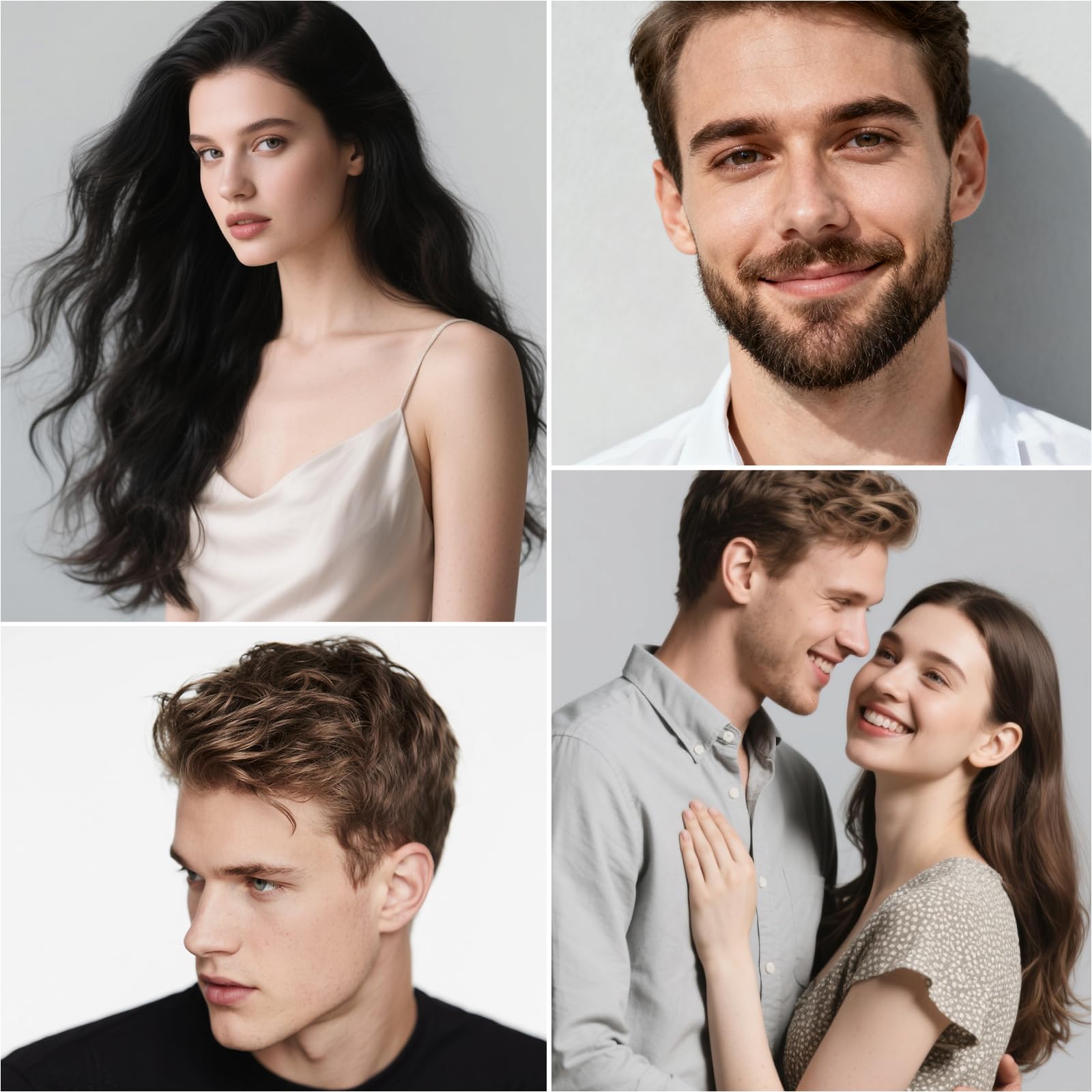 Hair Growth Serum Spray 3×60ml – Rosmarinöl, Rizinusöl & Biotin | Haarserum gegen Haarausfall für Männer & Frauen | Bartwuchs Beschleunigen | Natürliche Kopfhaut Haarpflege Set